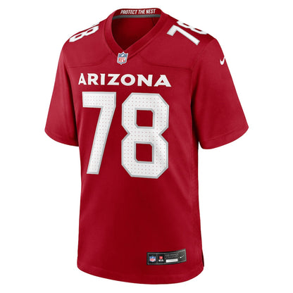 Josh Fryar 78 Arizona Cardinals Team Game Men Jersey - Cardinal