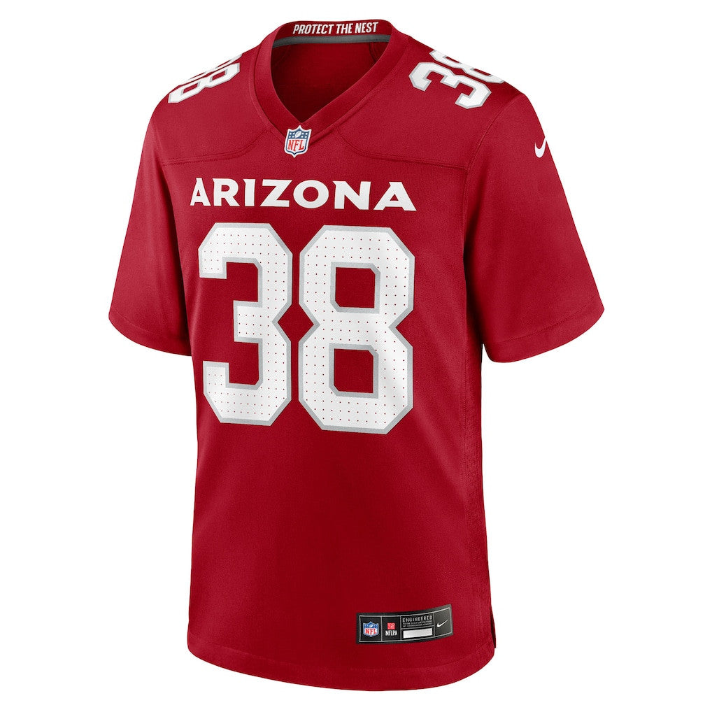 Chad Ryland 38 Arizona Cardinals Team Game Men Jersey - Cardinal