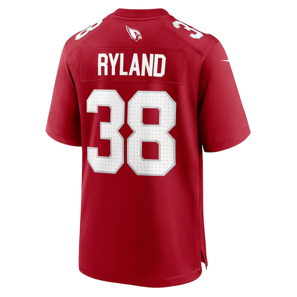 Chad Ryland 38 Arizona Cardinals Team Game Men Jersey - Cardinal