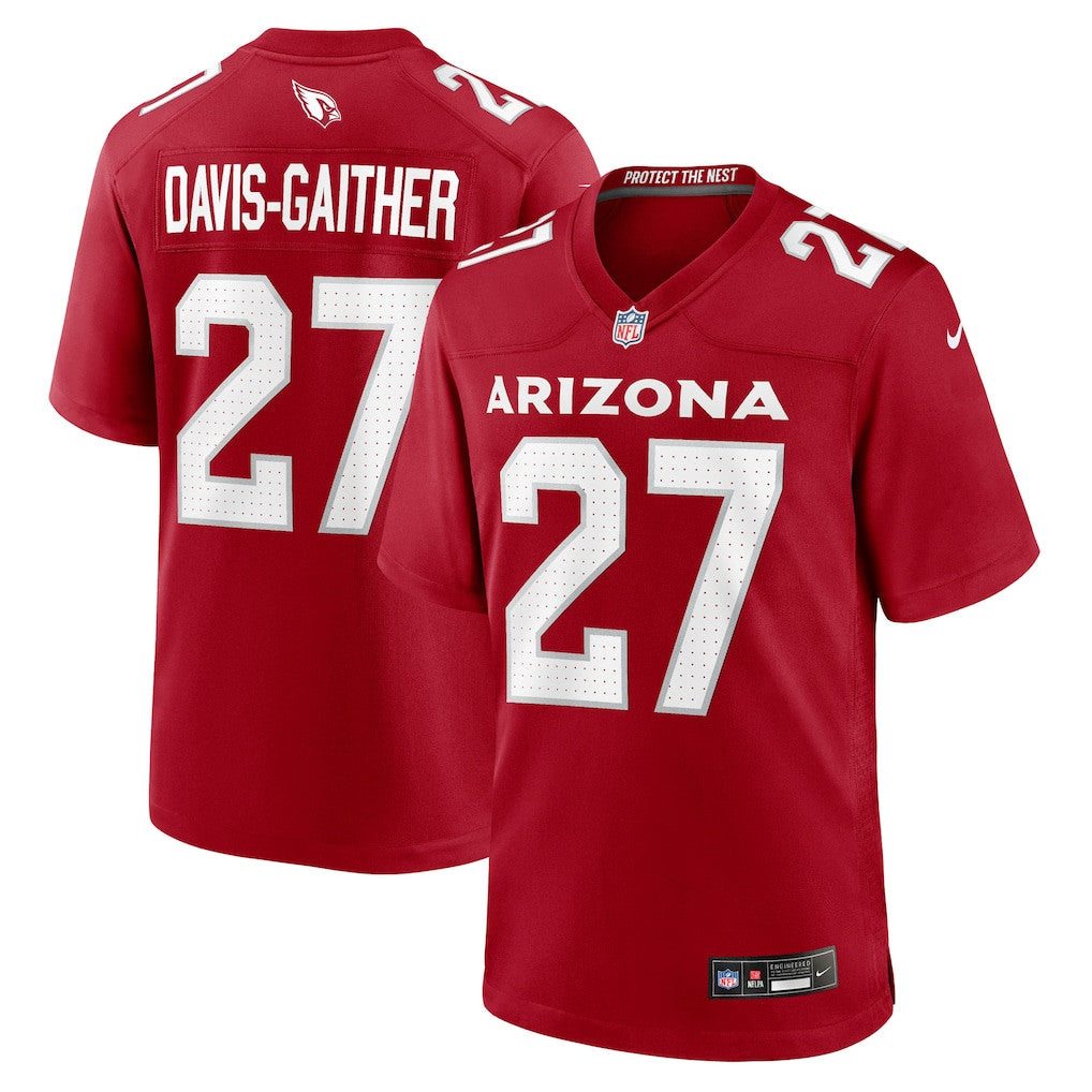 Akeem Davis-Gaither 27 Arizona Cardinals Team Game Men Jersey - Cardinal
