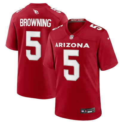 Baron Browning 5 Arizona Cardinals Team Game Men Jersey - Cardinal