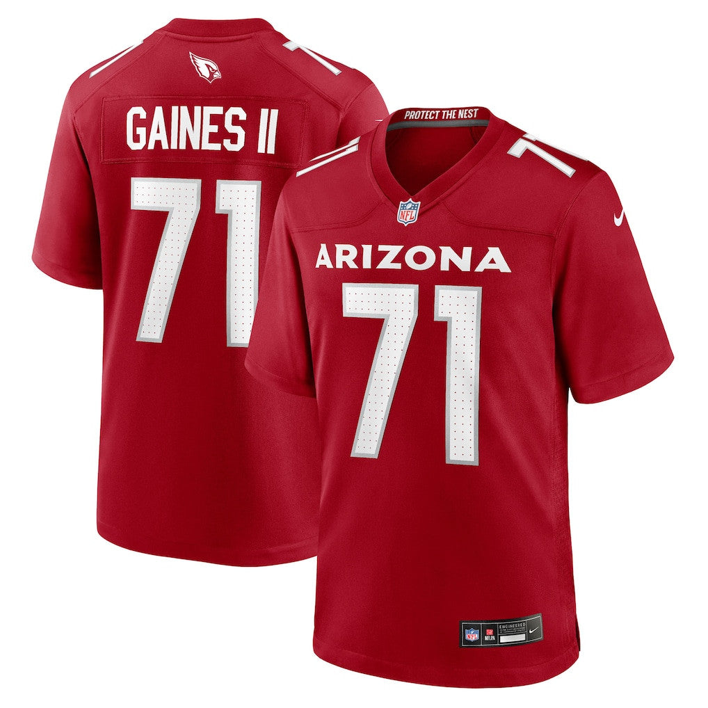 Jon Gaines II 71 Arizona Cardinals Team Game Men Jersey - Cardinal