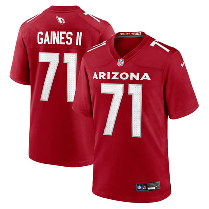 Jon Gaines II 71 Arizona Cardinals Team Game Men Jersey - Cardinal