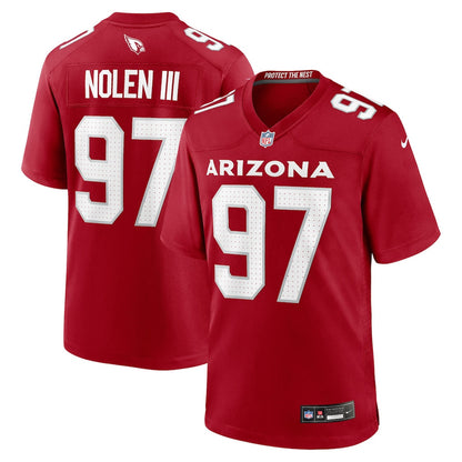 Walter Nolen 97 Arizona Cardinals Team Game Men Jersey - Cardinal