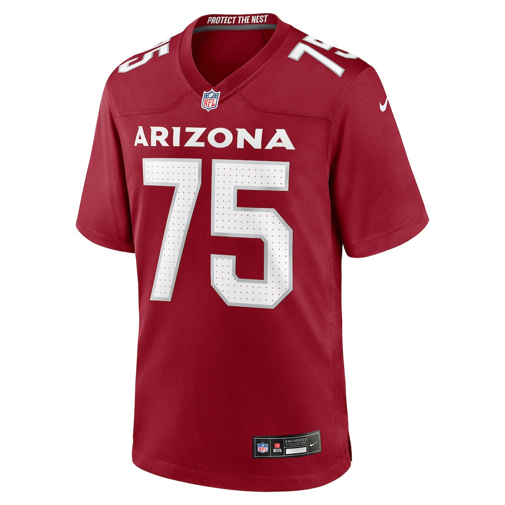 Christian Jones 75 Arizona Cardinals Team Game Men Jersey - Cardinal