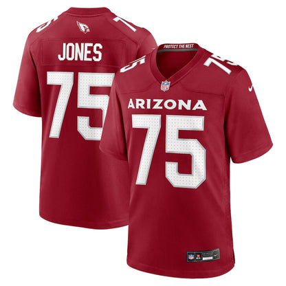 Christian Jones 75 Arizona Cardinals Team Game Men Jersey - Cardinal