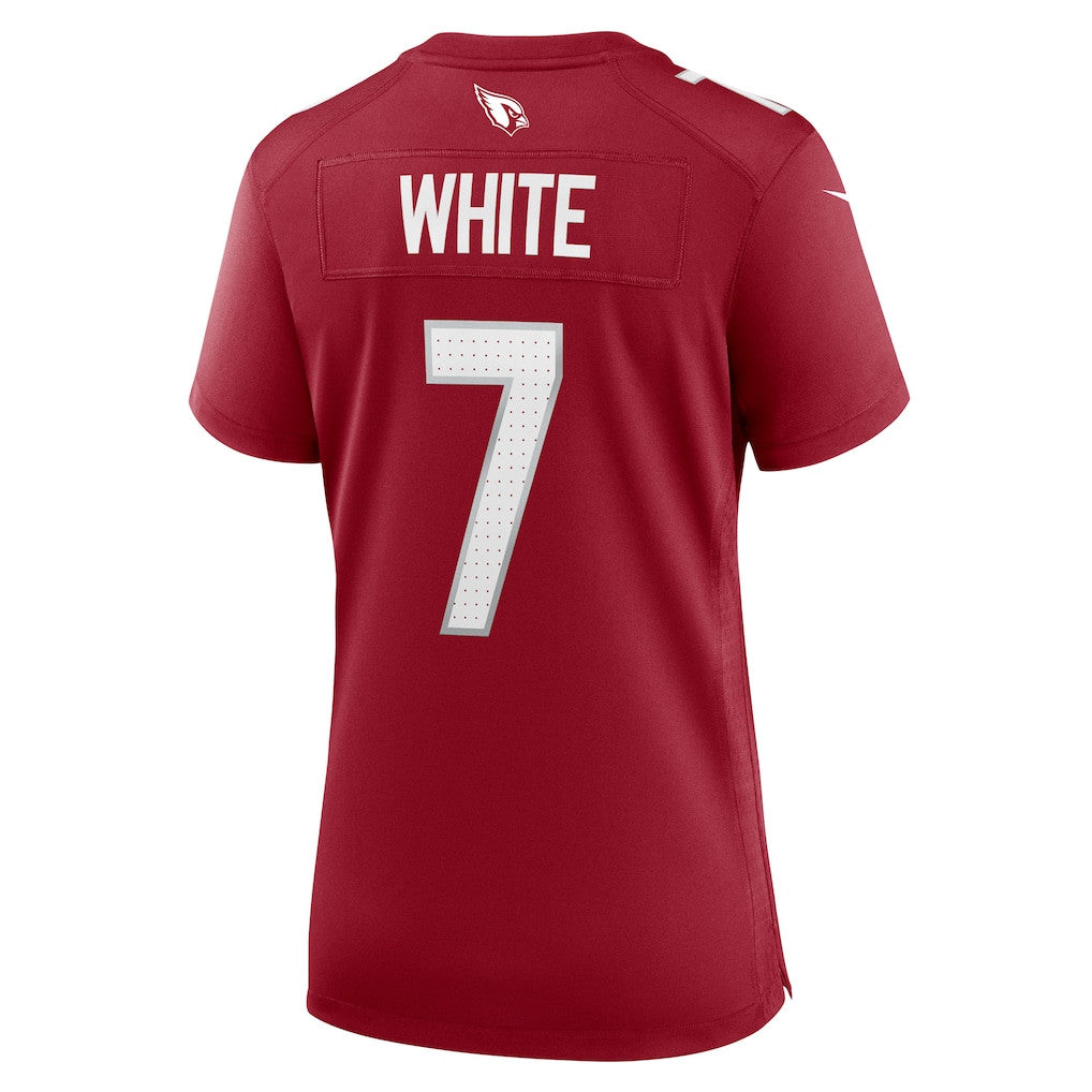 Kyzir White 7 Arizona Cardinals Women's Team Game Jersey - Cardinal