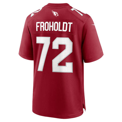 Hjalte Froholdt 72 Arizona Cardinals Team Game Men Jersey - Cardinal