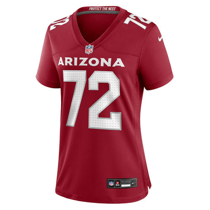 Hjalte Froholdt 72 Arizona Cardinals Women's Team Game Jersey - Cardinal