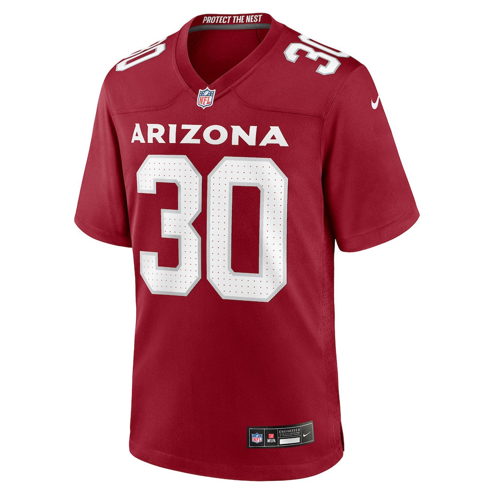 Darren Hall 30 Arizona Cardinals Team Game Men Jersey - Cardinal