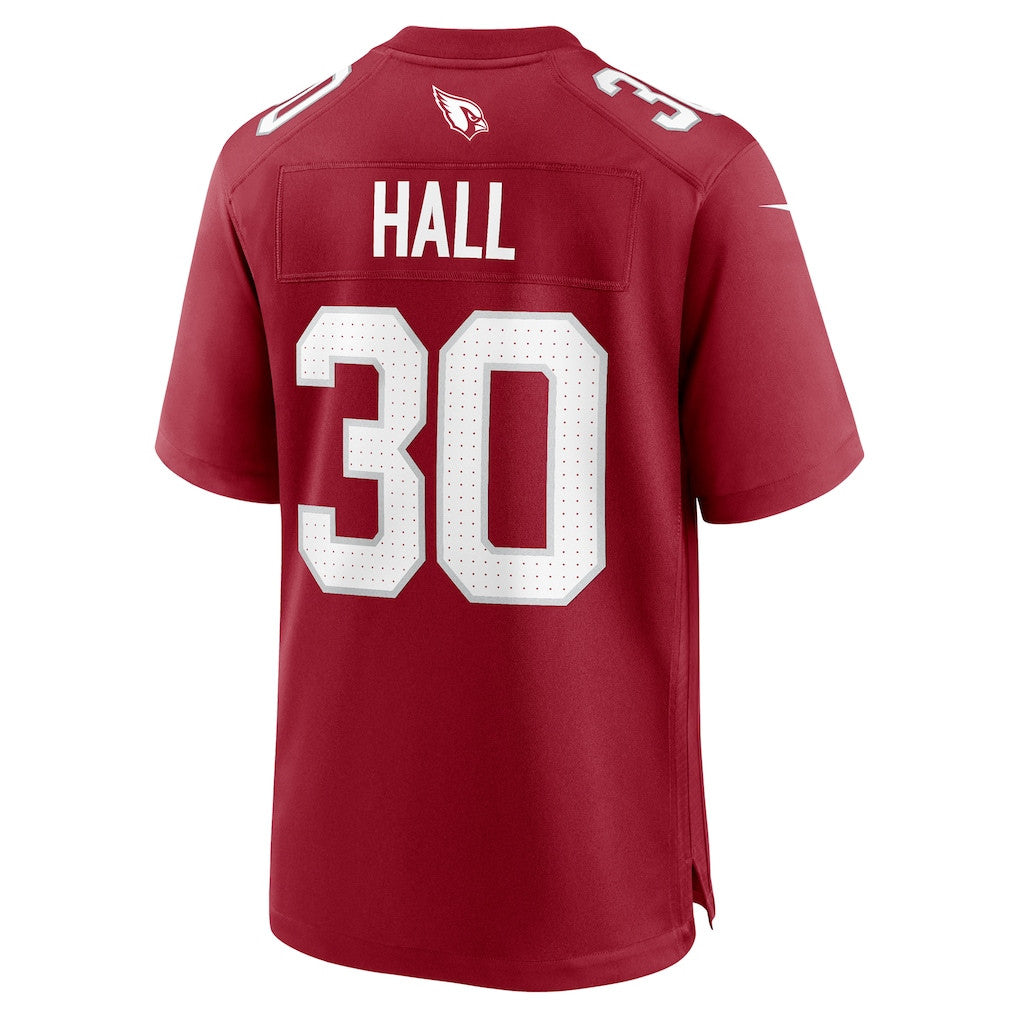 Darren Hall 30 Arizona Cardinals Team Game Men Jersey - Cardinal