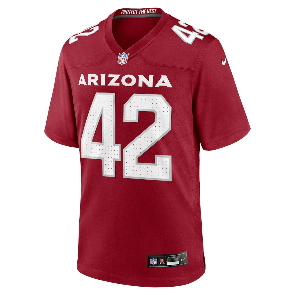 Dadrion Taylor-Demerson 42 Arizona Cardinals Team Game Men Jersey - Cardinal