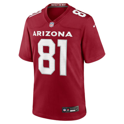Travis Vokolek 81 Arizona Cardinals Team Game Men Jersey - Cardinal