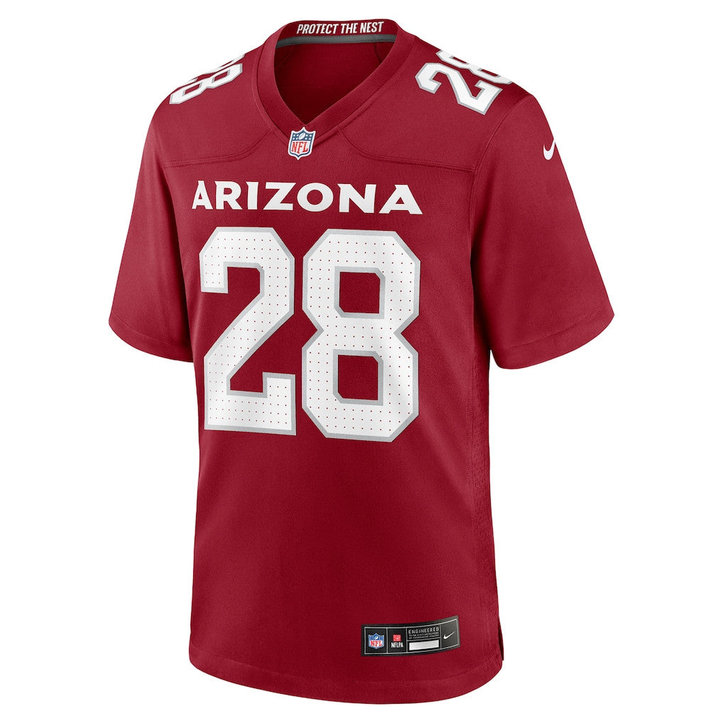 Elijah Jones 28 Arizona Cardinals Team Game Men Jersey - Cardinal