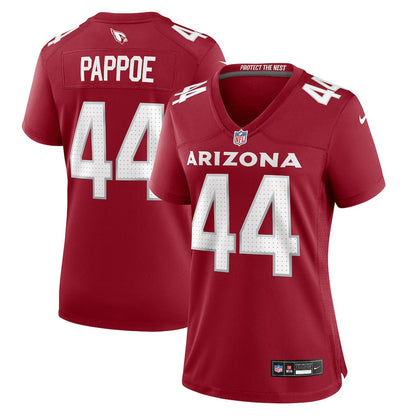 Owen Pappoe 44 Arizona Cardinals Women's Team Game Jersey - Cardinal