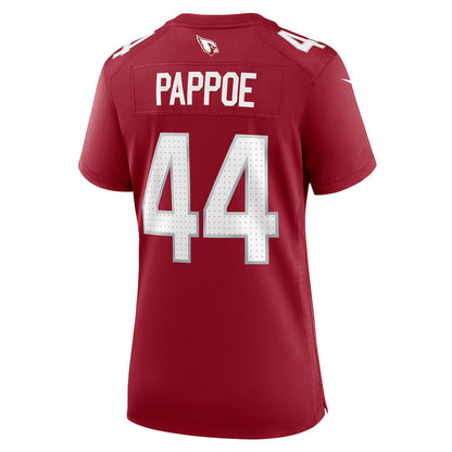 Owen Pappoe 44 Arizona Cardinals Women's Team Game Jersey - Cardinal