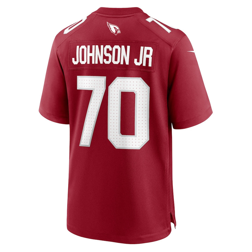 Paris Johnson Jr. 70 Arizona Cardinals Team Game Men Jersey - Cardinal