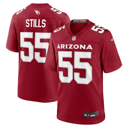 Dante Stills 55 Arizona Cardinals Team Game Men Jersey - Cardinal