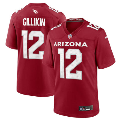 Blake Gillikin 12 Arizona Cardinals Team Game Men Jersey - Cardinal