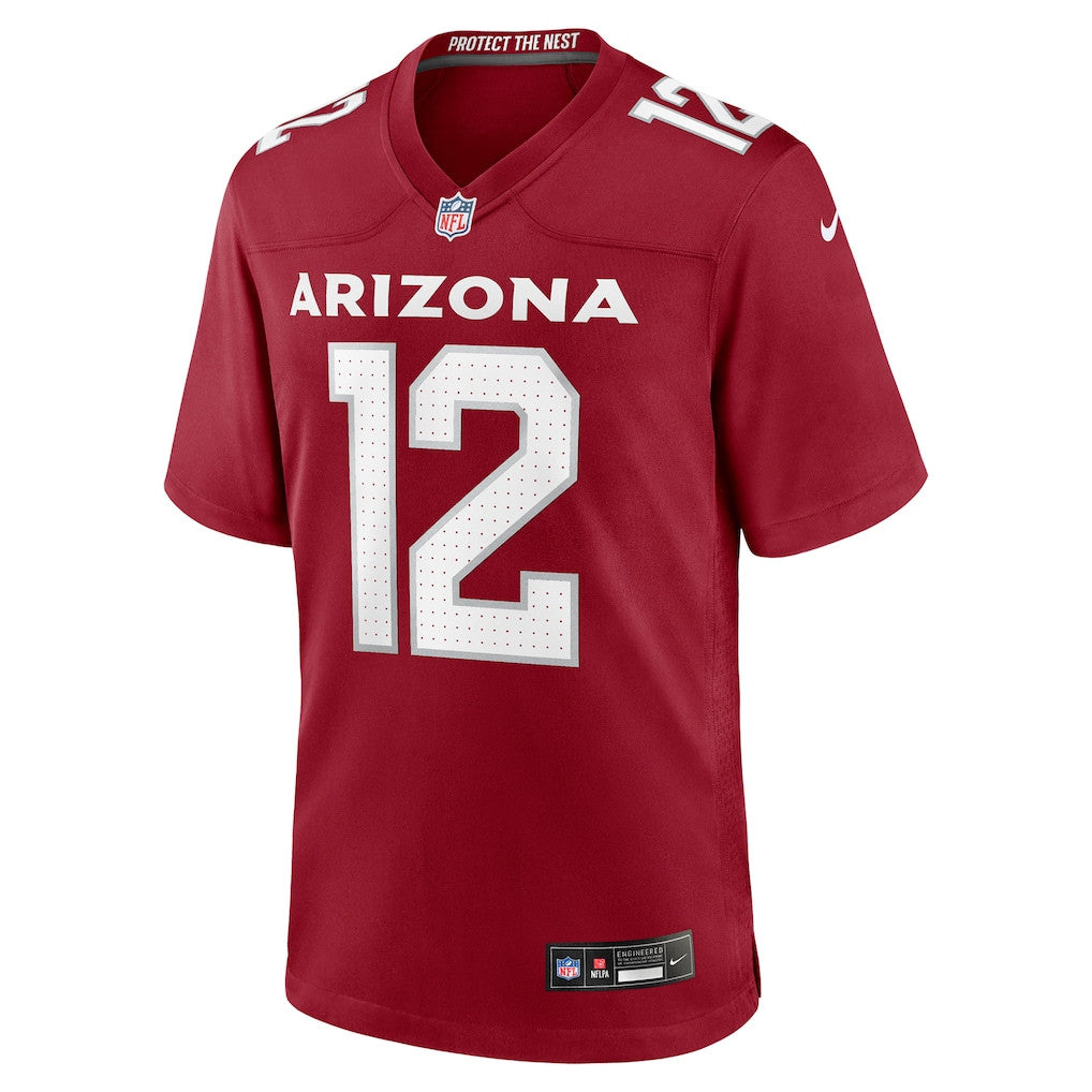 Blake Gillikin 12 Arizona Cardinals Team Game Men Jersey - Cardinal
