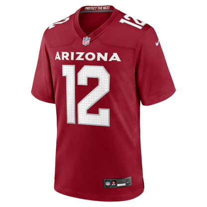 Blake Gillikin 12 Arizona Cardinals Team Game Men Jersey - Cardinal