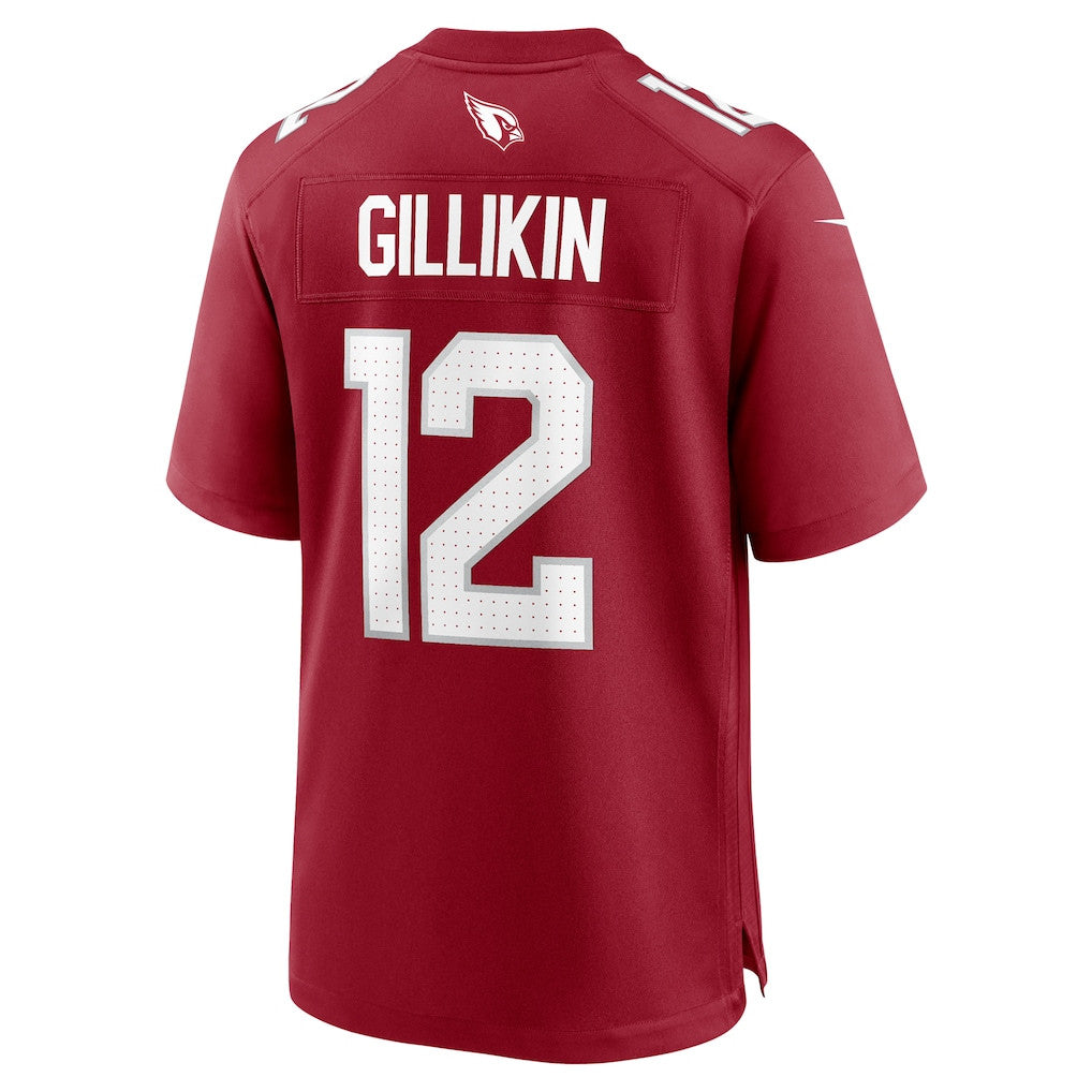 Blake Gillikin 12 Arizona Cardinals Team Game Men Jersey - Cardinal