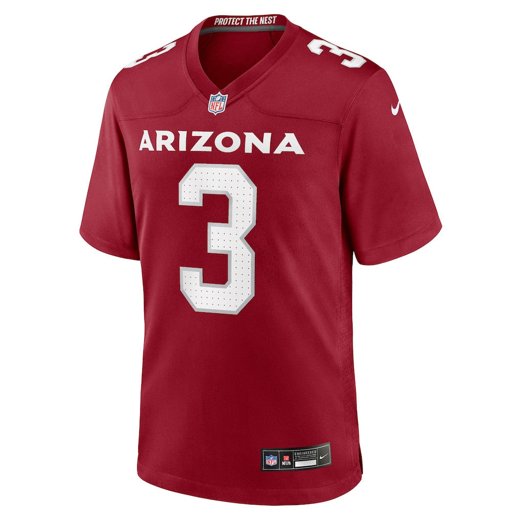 Budda Baker 3 Arizona Cardinals Team Game Men Jersey - Cardinal