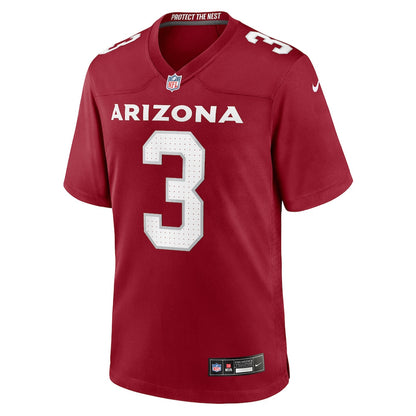 Budda Baker 3 Arizona Cardinals Team Game Men Jersey - Cardinal