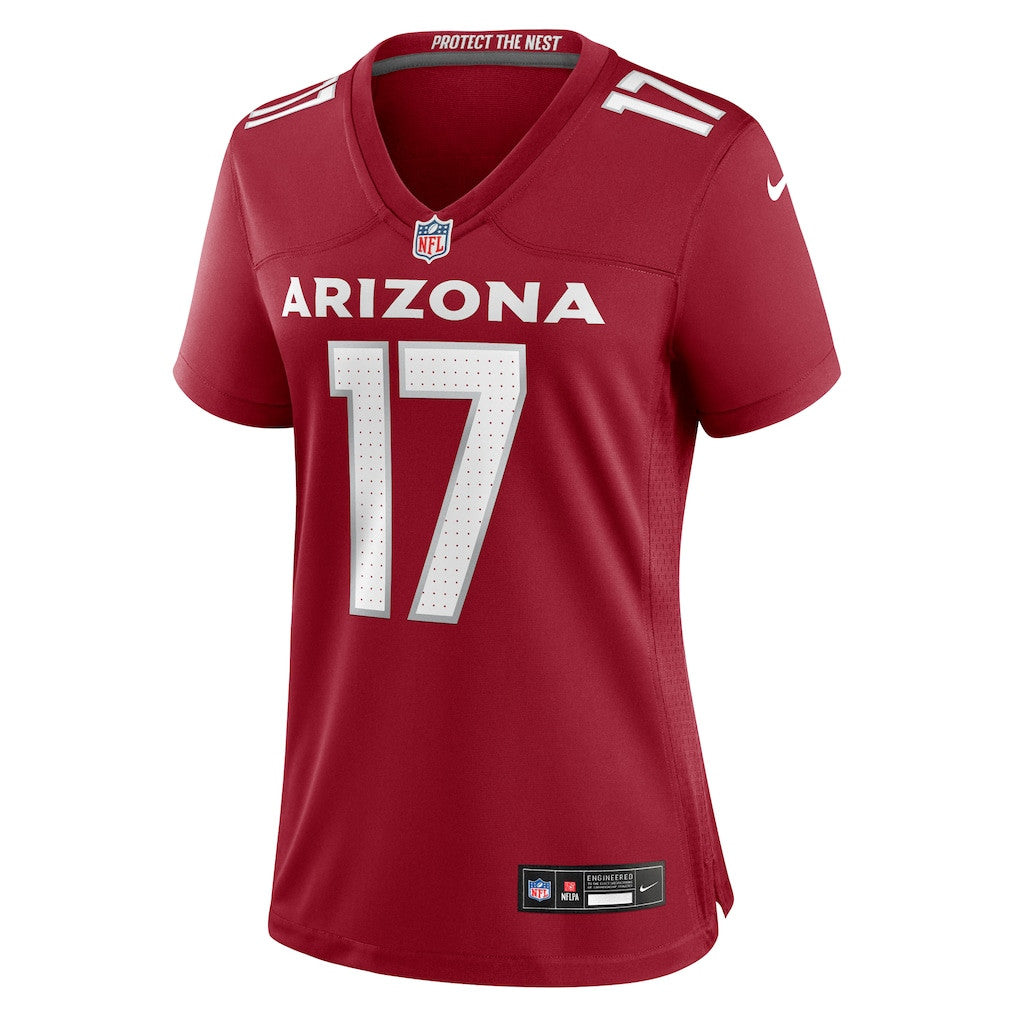 Zay Jones 17 Arizona Cardinals Women's Team Game Jersey - Cardinal