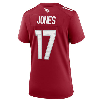 Zay Jones 17 Arizona Cardinals Women's Team Game Jersey - Cardinal