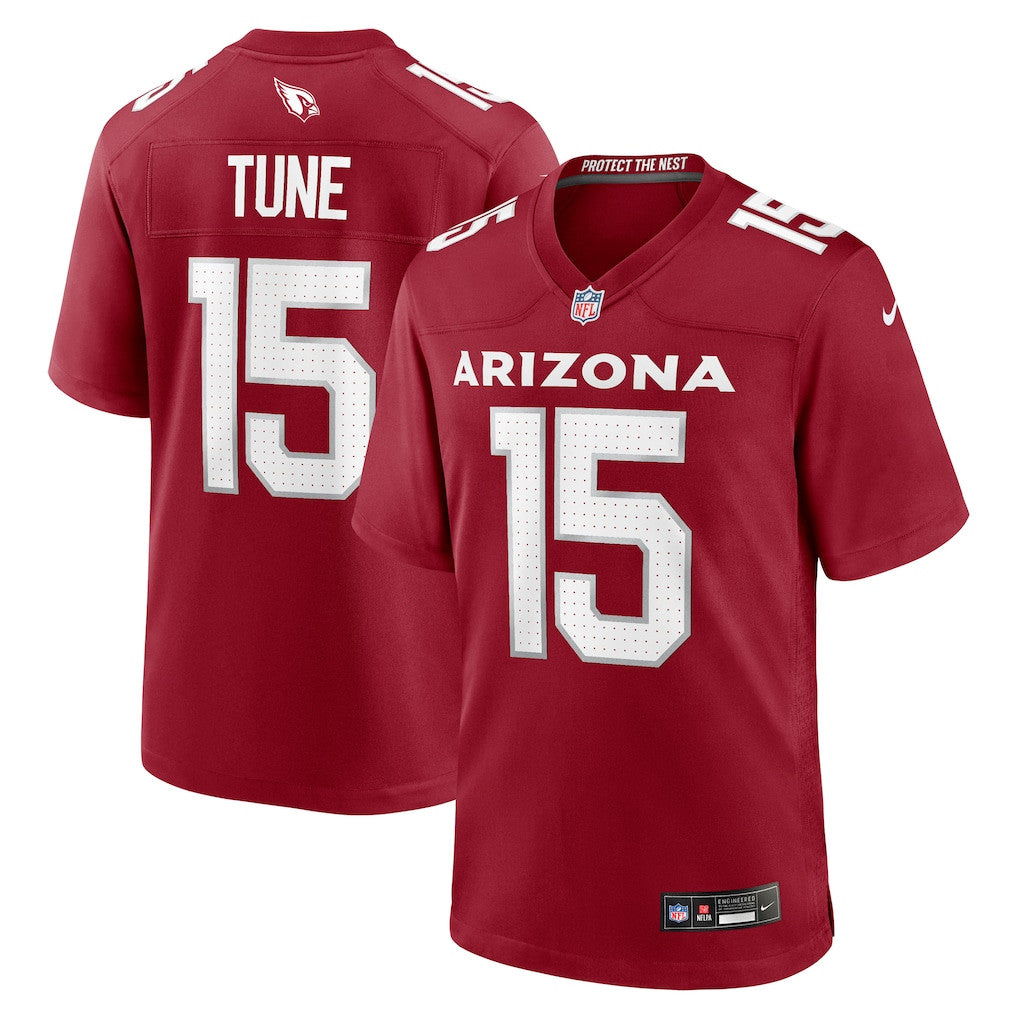 Clayton Tune 15 Arizona Cardinals Alternate Game Men Jersey - Black