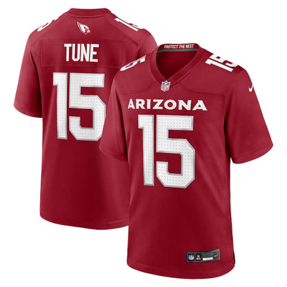 Clayton Tune 15 Arizona Cardinals Alternate Game Men Jersey - Black