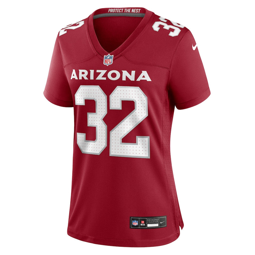 Joey Blount 32 Arizona Cardinals Women's Team Game Jersey - Cardinal