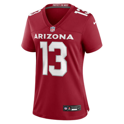 Kei'Trel Clark 13 Arizona Cardinals Women's Team Game Jersey - Cardinal