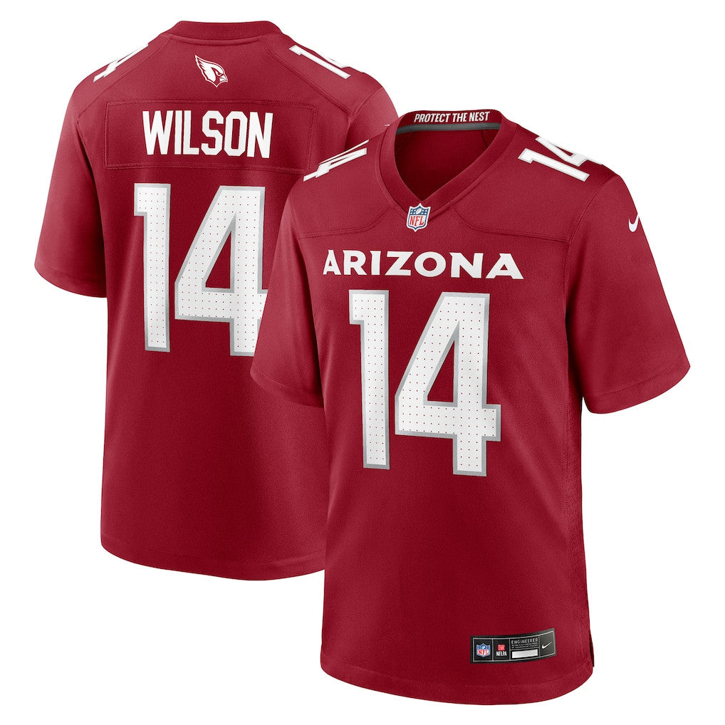Michael Wilson 14 Arizona Cardinals Game Men Jersey - Cardinal