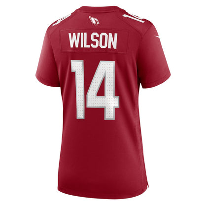 Michael Wilson 14 Arizona Cardinals Women's Team Game Jersey - Cardinal