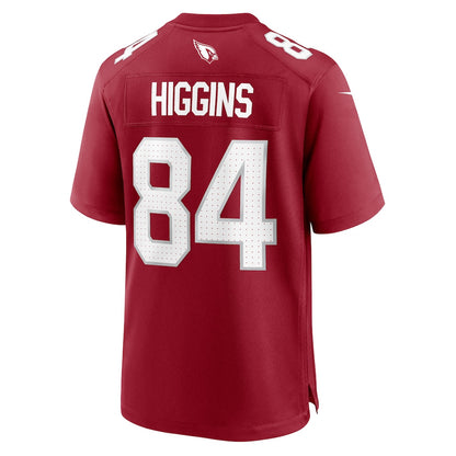 Elijah Higgins 84 Arizona Cardinals Game Men Jersey - Cardinal