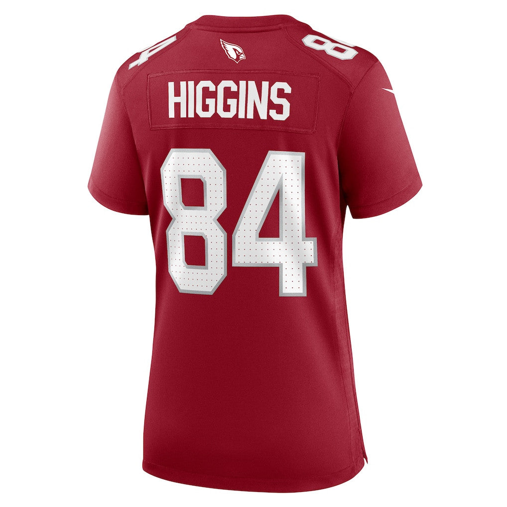Elijah Higgins 84 Arizona Cardinals Women's Team Game Jersey - Cardinal