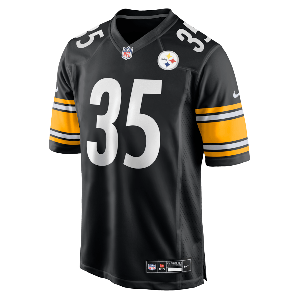 Jamel Dean 35 Pittsburgh Steelers Team Game Men Jersey - Black