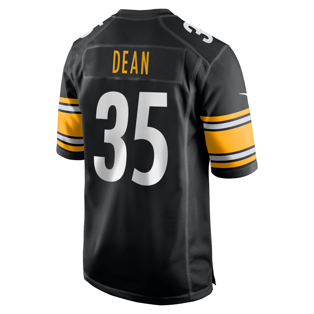 Jamel Dean 35 Pittsburgh Steelers Team Game Men Jersey - Black