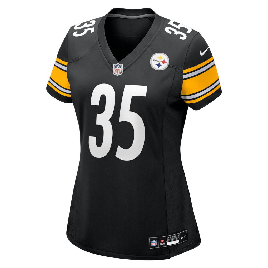 Jamel Dean 35 Pittsburgh Steelers Women's Team Game Jersey - Black