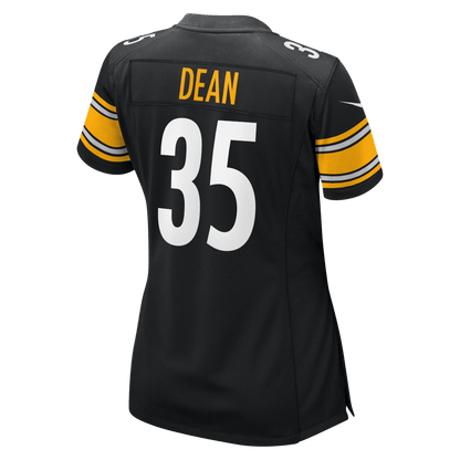Jamel Dean 35 Pittsburgh Steelers Women's Team Game Jersey - Black