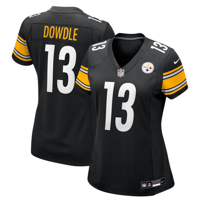 Rico Dowdle 13 Pittsburgh Steelers Team Game Men Jersey - Black