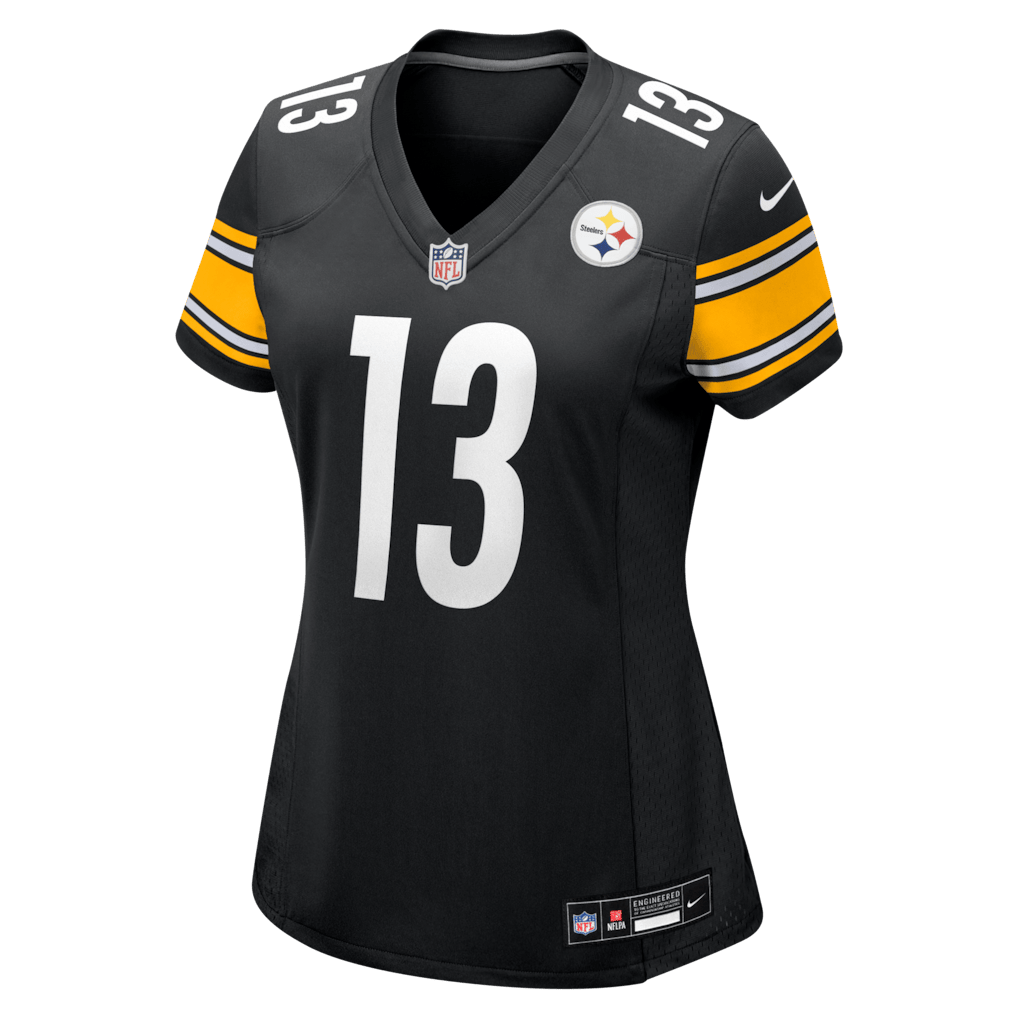Rico Dowdle 13 Pittsburgh Steelers Team Game Men Jersey - Black