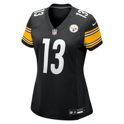Rico Dowdle 13 Pittsburgh Steelers Team Game Men Jersey - Black