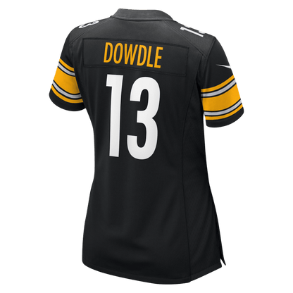 Rico Dowdle 13 Pittsburgh Steelers Team Game Men Jersey - Black