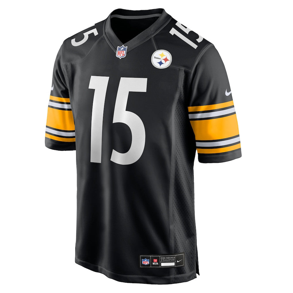 Ben Skowronek 15 Pittsburgh Steelers Team Game Men Jersey - Black