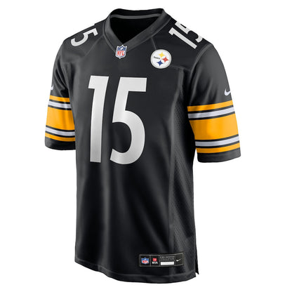 Ben Skowronek 15 Pittsburgh Steelers Team Game Men Jersey - Black