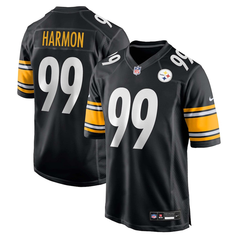 Derrick Harmon 99 Pittsburgh Steelers Team Game Men Jersey - Black