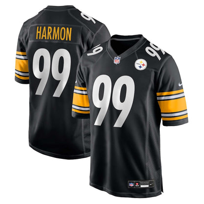 Derrick Harmon 99 Pittsburgh Steelers Team Game Men Jersey - Black